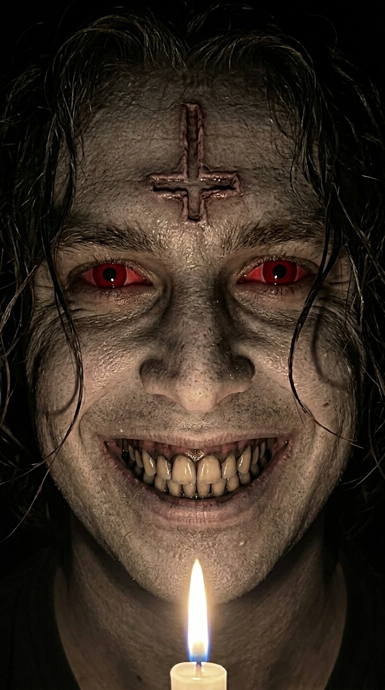 Demon Grey Skin character reference horror prompt