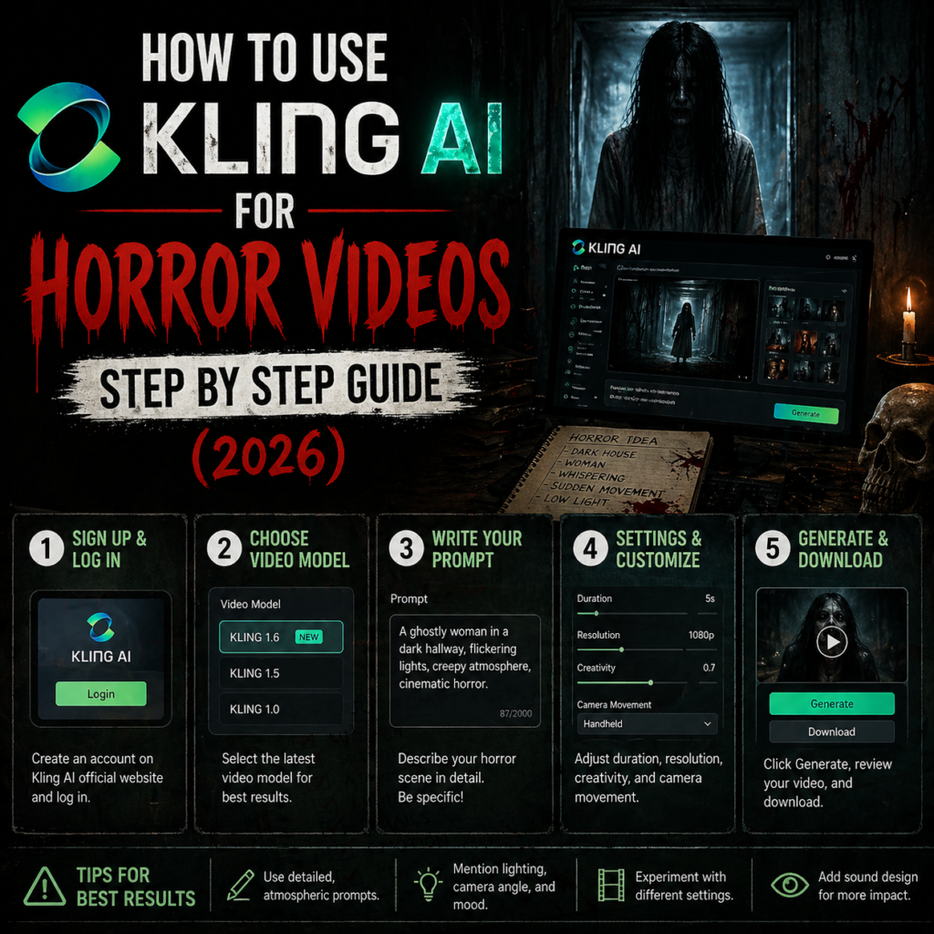 How to Use Kling AI for Horror Videos: Step by Step Guide (2026)
