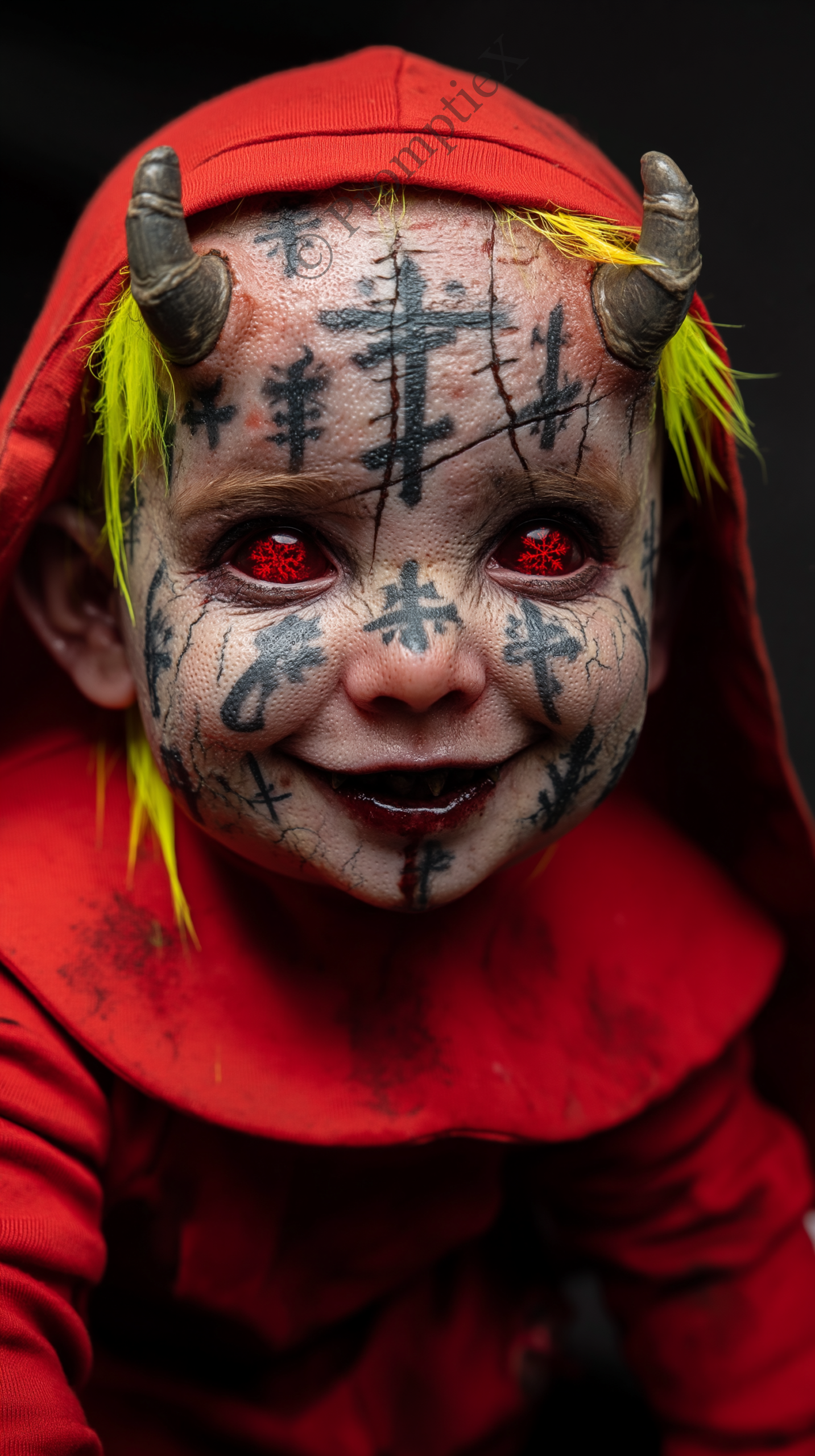 Horned Nun Baby