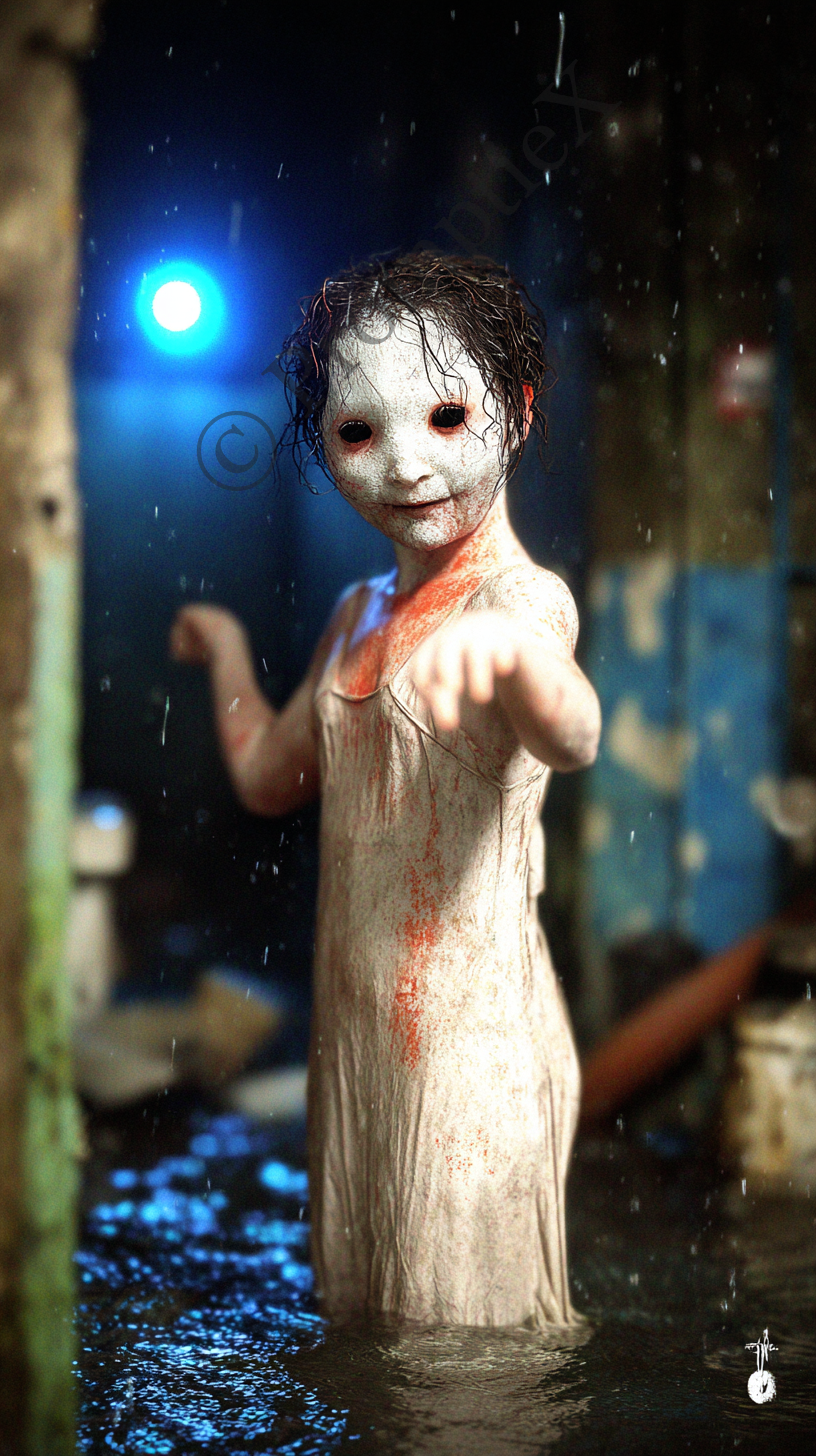Drowned Ghost Child Horror Prompt